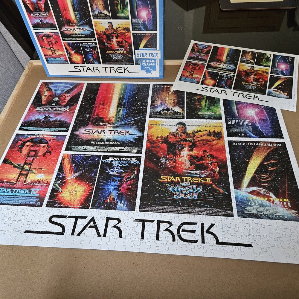 Star Trek Movie Poster Puzzle